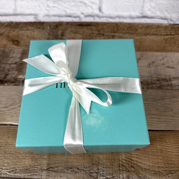 VTG Tiffany & Co France World Discovery Map Ceramic Trinket Box Dish Lid GIFT - Picture 15 of 16